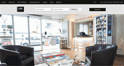 Desktop Screenshot of hotelderosny.com